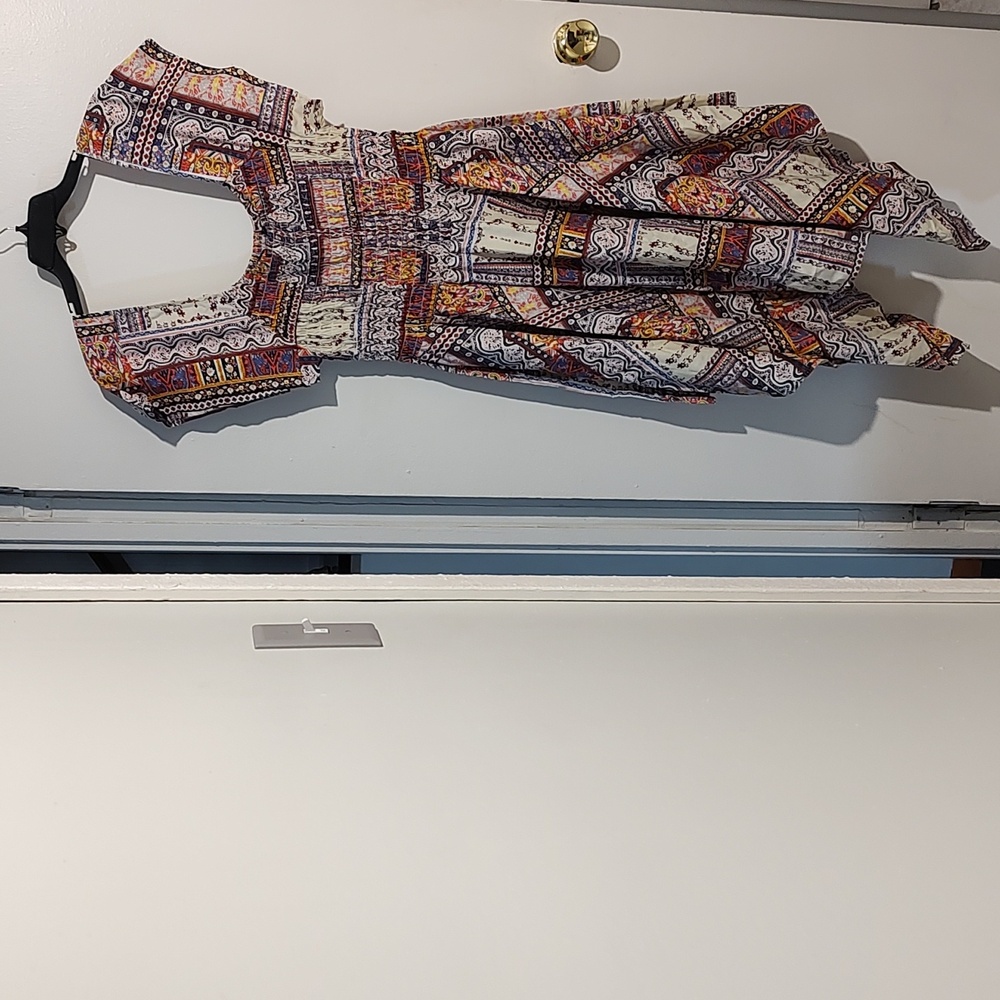 Shore Drive Ladies Patchwork Dress Size Plus
